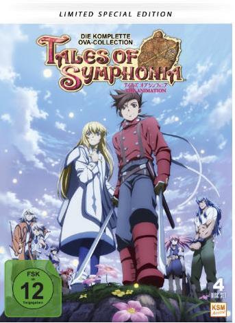 Tales of Symphonia Edizione Speciale Limitata (DVD, 2016, Tedesco, Giapponese)