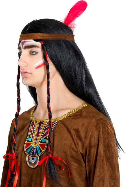 Produktbild Dressforfun Herrenkostüm Indianer Apache kräftiger Bison (S)
