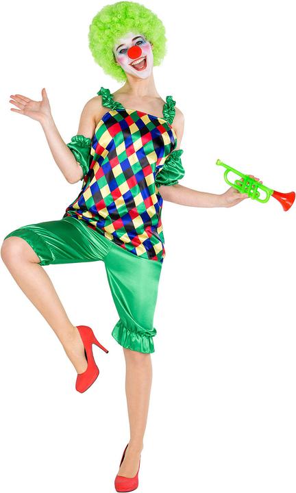Actual product image Dressforfun Woman costume clown Auguste (XL)