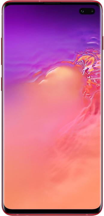 Produktbild Samsung Galaxy S10+ (128 GB, Cardinal Red, 6.40", Hybrid Dual SIM, 16 Mpx, 4G)