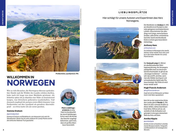 Produktbild Reiseführer Norwegen (Deutsch, Annika Hipple, Hugh Francis Anderson, Gemma Graham, 2024)