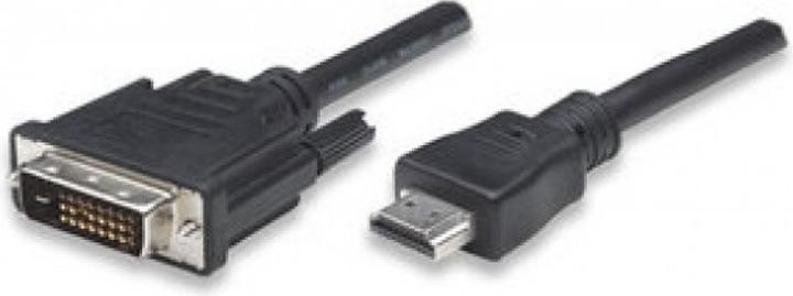 Produktbild Techly HDMI (Typ A) — DVI (5 m, HDMI, DVI)