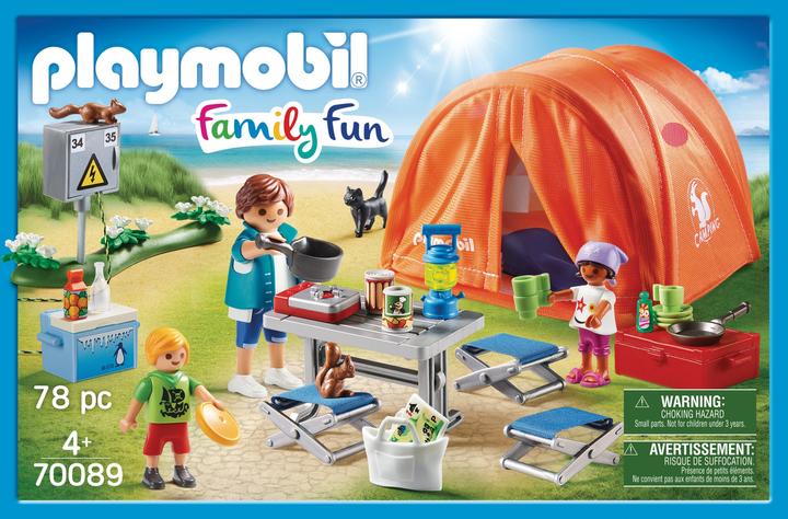 Produktbild Playmobil Familien-Camping (70089, Playmobil Family Fun)