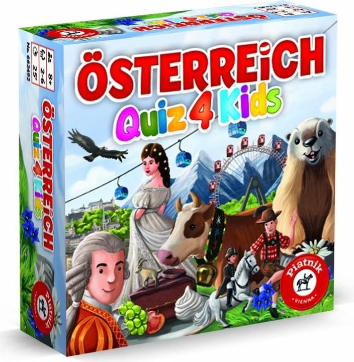 Actual product image Piatnik AUSTRIA QUIZ 4 KIDS 662492 (German)
