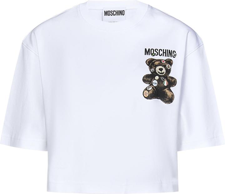 Actual product image Moschino T-shirts And Polos White (M)