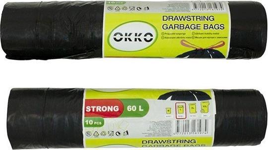 Okko Garbage Bags Strong Ds 60l 10pcs (10 x, 60 l)