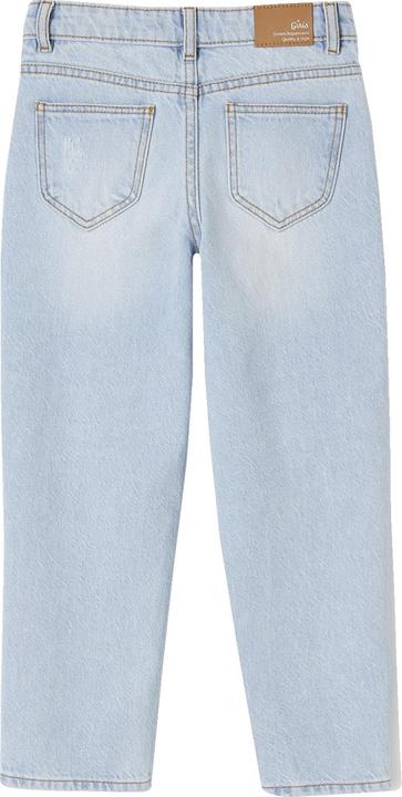 Actual product image Vertbaudet Straight girls' jeans, REGULAR waist (110)