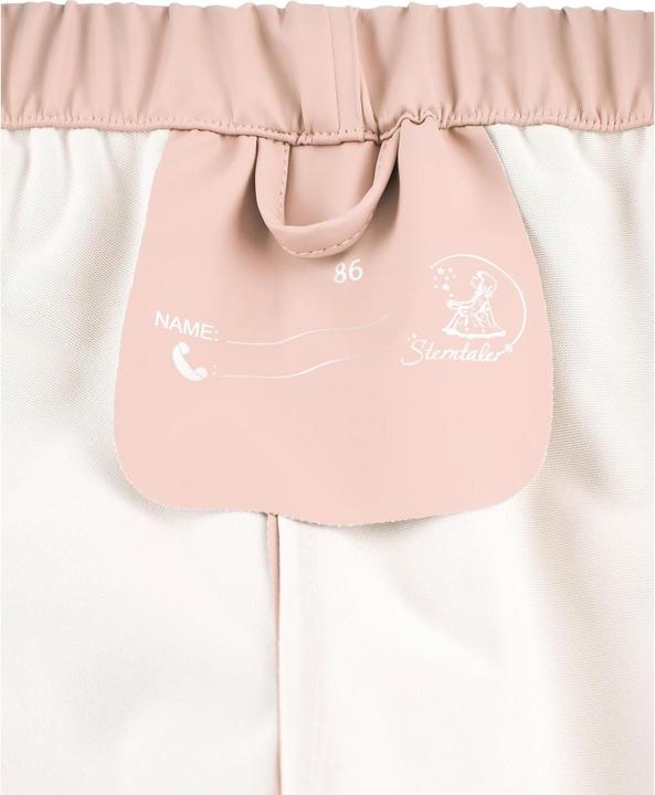 Image du produit Sterntaler Pantalon de pluie non doublé Rose tendre Gr. 128 (128)