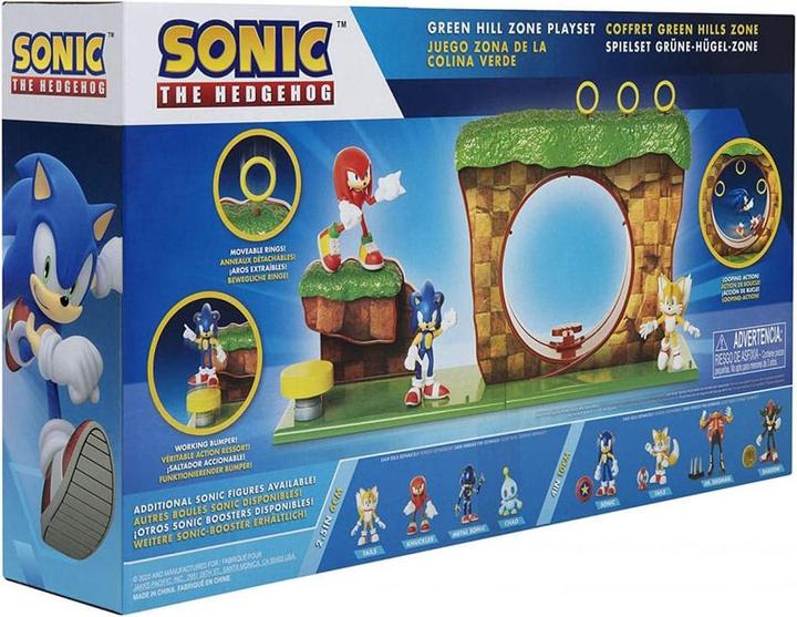 Actual product image Jakks Pacific Sonic - Green Hill Zone Playset (403934)