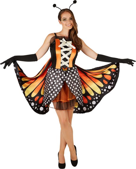 Image du produit tectake Costume de papillon grand cuivré pour femme (XXL)