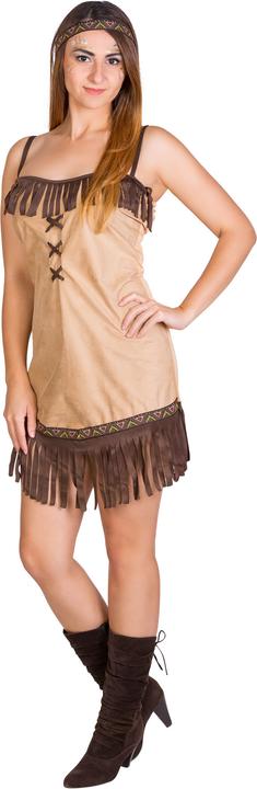 Immagine prodotto tectake Vestito sexy da indiana con fascia per capelli (S)