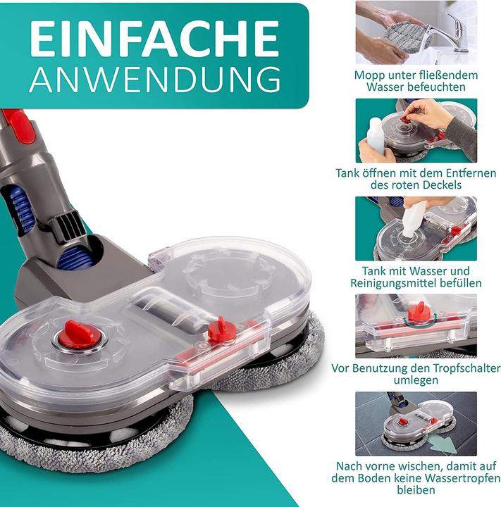 Image du produit Cleanify Embout d'essuyage pour Dyson V7-V15