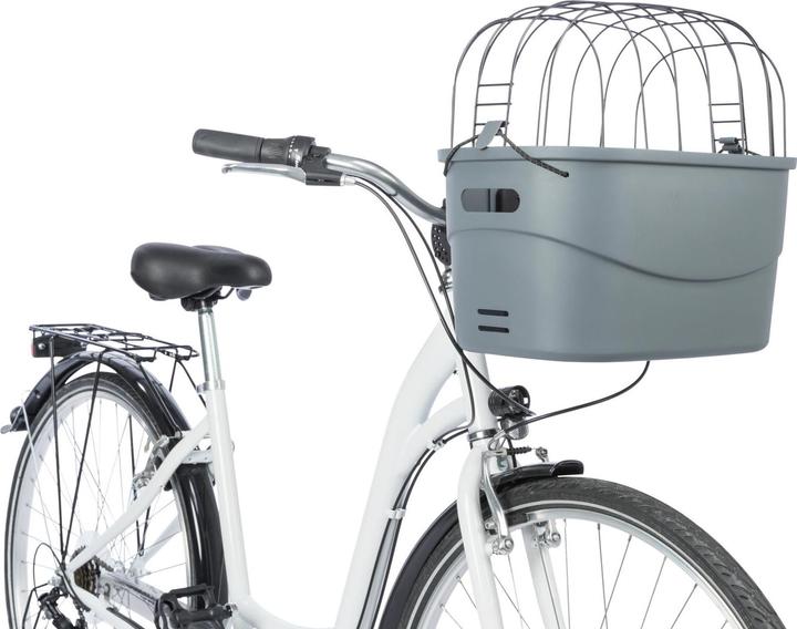 Actual product image Trixie Bicycle basket (Dog, Can be opened completely)
