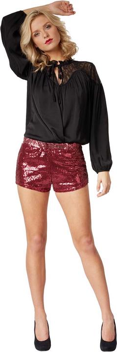 Produktbild tectake Pailletten-Shorts (XXL)