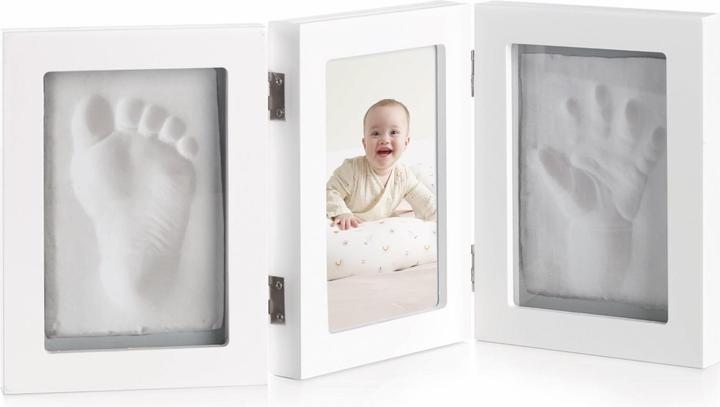Jané Foot/handprint duo with photo frame