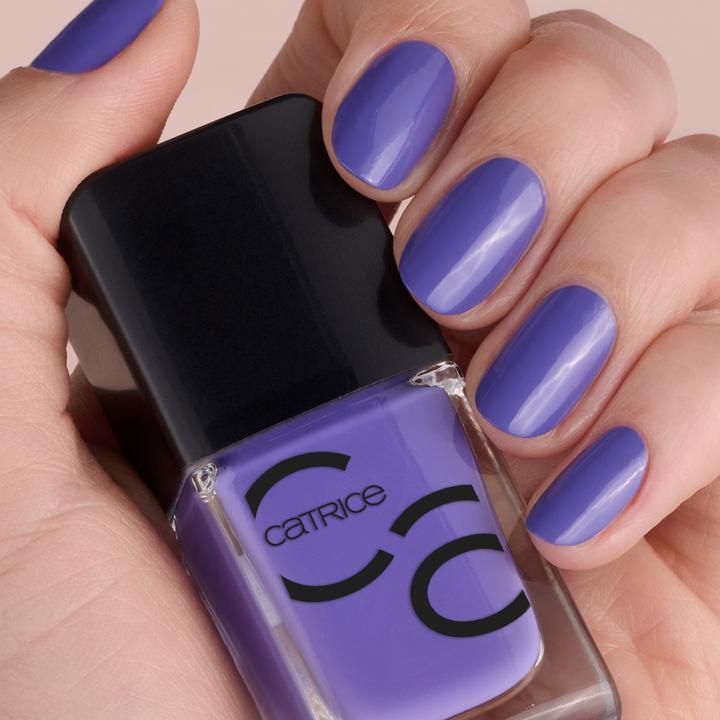 Actual product image Catrice ICONAILS Gel Lacquer (162 Plummy Yummy, Gel-Effect Nail Polish)