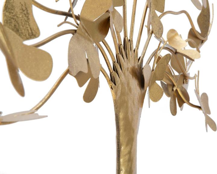 Actual product image Mauro Ferretti Decorative object tree of life with butterfly glam