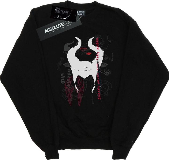 Image du produit Disney - Sweat MALEFICENT MISTRESS OF EVIL GROWING WILD HORNS COLLAGE - Fille (128)