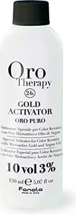Actual product image Fanola Gold Pure Gold Activator 10 Vol 150ml