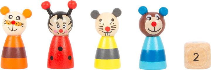 Actual product image small foot Ludo Animals (German, French, Italian, English)