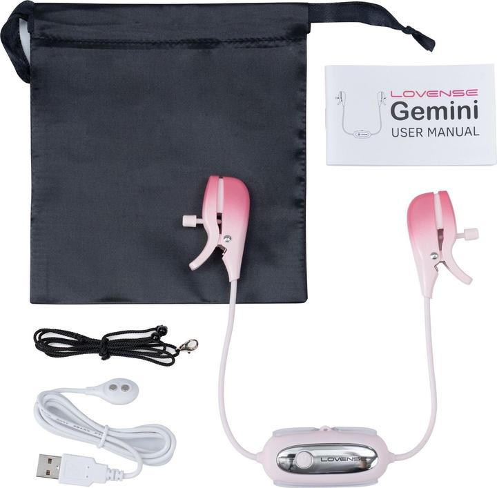 Productafbeelding Lovense Gemini Tepelklemmen