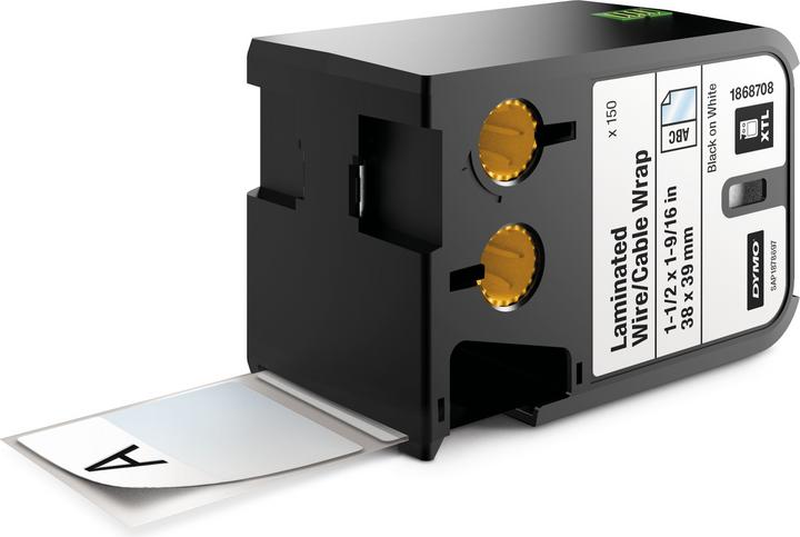 Produktbild Dymo XTL Etikett, Vinyl (3.80 cm, Schwarz)
