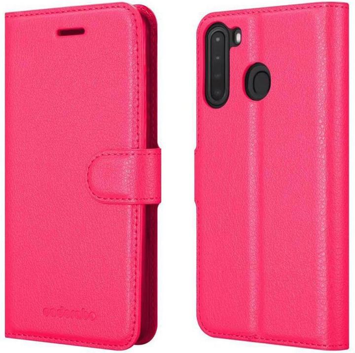 Actual product image Cadorabo Book with stand function cover (Samsung Galaxy A21)