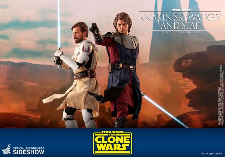 Immagine prodotto Hot Toys Star Wars - The Clone Wars "Anakin Skywalker & STAP" Figura in scala 1/6