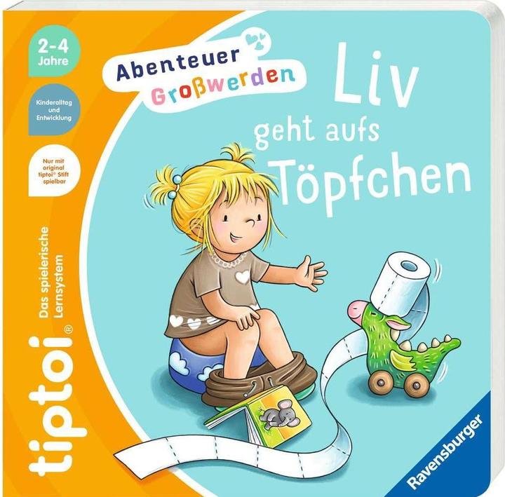 Produktbild tiptoi Abenteuer Grosswerden: Liv geht aufs Töpfchen (Deutsch, Sandra Grimm, 2025)
