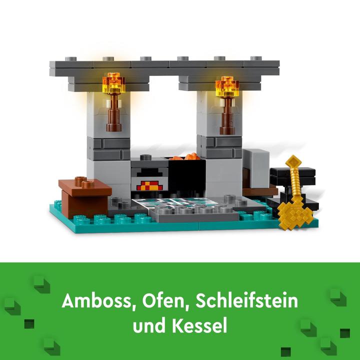 Produktbild LEGO Die Waffenkammer (21252, LEGO Minecraft)