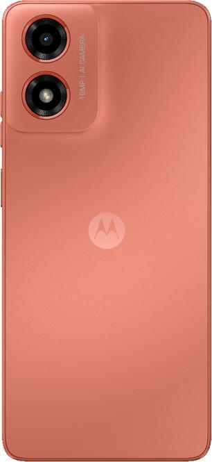 Actual product image Motorola Moto G04 (64 GB, Sunrise Orange, 6.56", Dual SIM, 16 Mpx, 4G)
