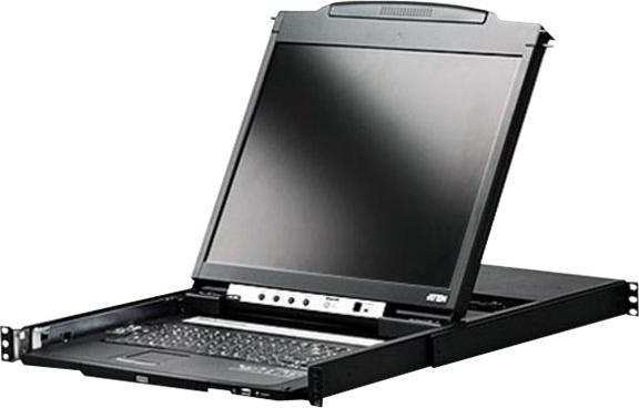 Actual product image Aten 19" TFT KVM console for 1U rack