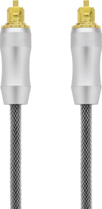 Immagine prodotto Deltaco Cavo Toslink di alta qualità, cavo audio digitale ottico, 3 m, nero (3 m)
