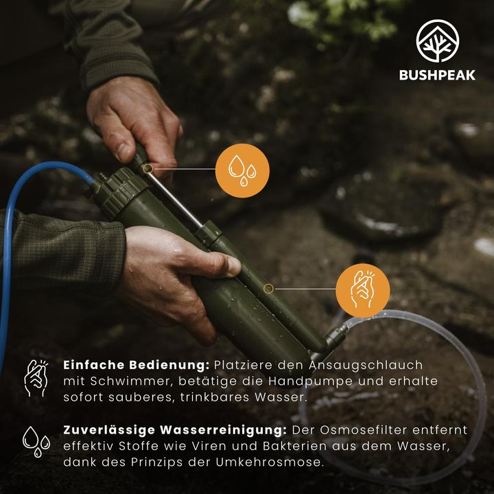 Immagine prodotto Bushpeak Filtro a osmosi - Pure Flow