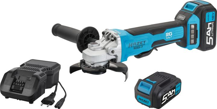 Image du produit HAZET Jeu de meuleuse d'angle sans fil · 3 pièces 9233-7 ∙ Nombre d'outils : 3 (125 mm)