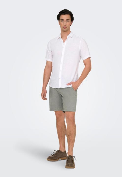 Produktbild Only & Sons Onsmark 0011 Cotton Linen Shorts Noos (XS)