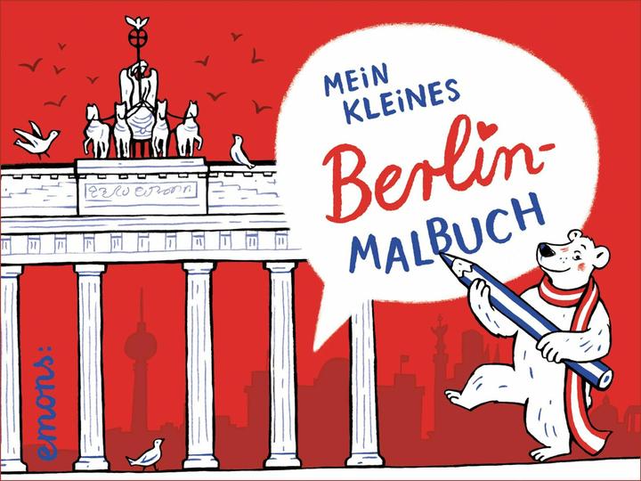 Actual product image My little Berlin coloring book