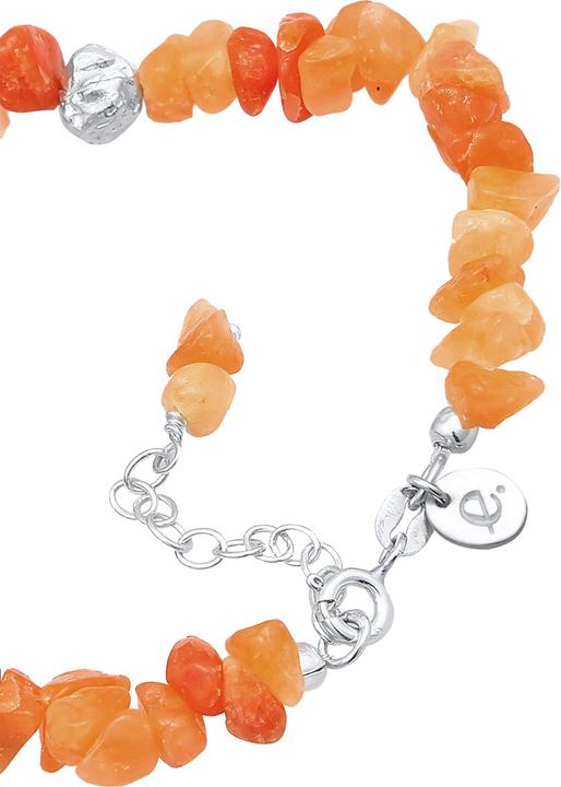 Actual product image Elli Gemstone bracelet (16 cm, Plastic, 925 sterling silver, Aventurine)