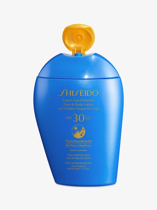 Actual product image Shiseido Expert Sun Protector Face and Body Lotion (Sun cream face, SPF 30, 150 ml, 150 g)