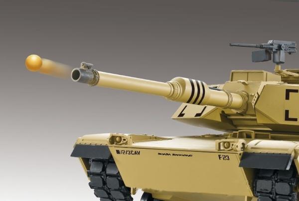 Actual product image Es-toys Heng Long RC Tank M1A2 Abrams (RTR Ready-to-Run)