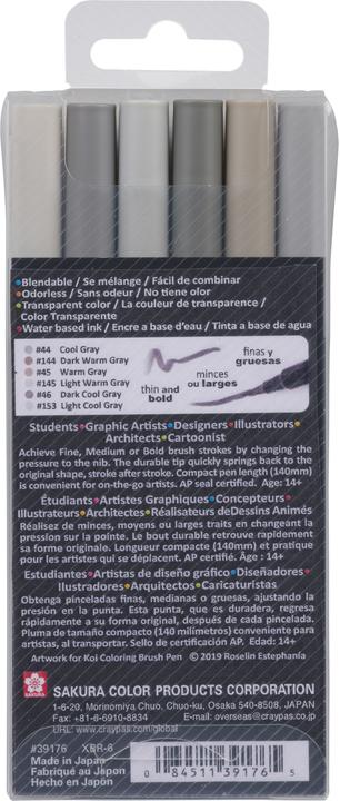 Immagine prodotto Sakura Pennello Koi Colorare (Multicolore, 6 x)