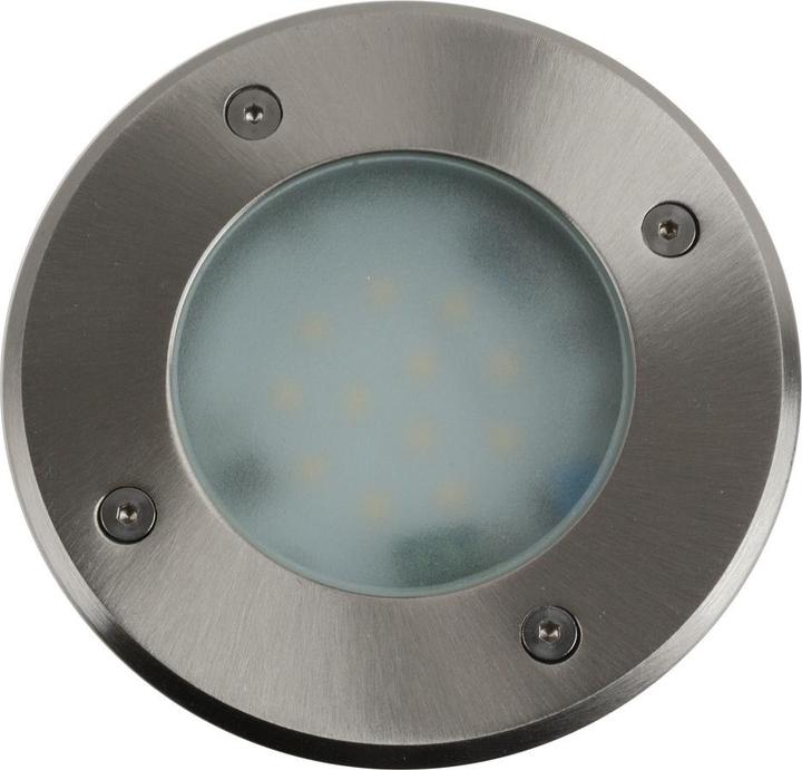 Produktbild Heitronic LED Bodeneinbaustrahler Messina 9W 3000K IP65 550lm 90° (550 lm, IP65)