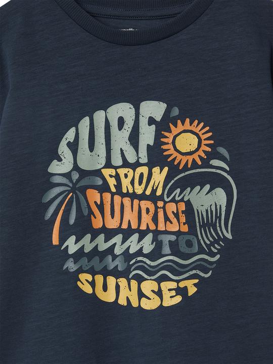 Actual product image Vertbaudet Jungen T-Shirt mit grafischem Print, Recycling-Baumwolle (140)