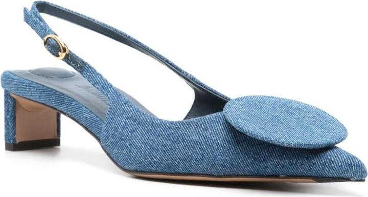 Actual product image Jacquemus With Heel Blue (36)