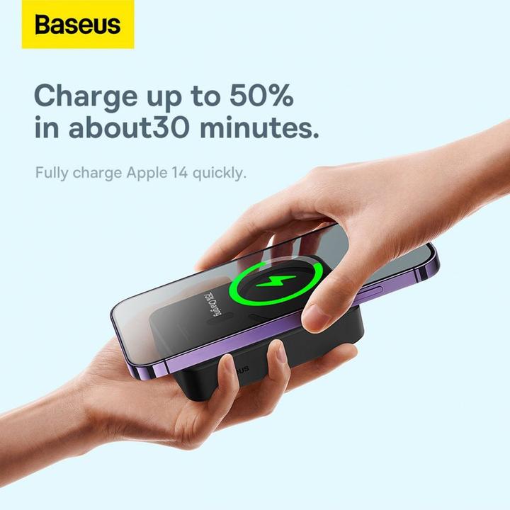 Image du produit Baseus Banque d'alimentation Magnetic Mini 20000mAh 20W (black) (20000 mAh, 20 W, 74 Wh)