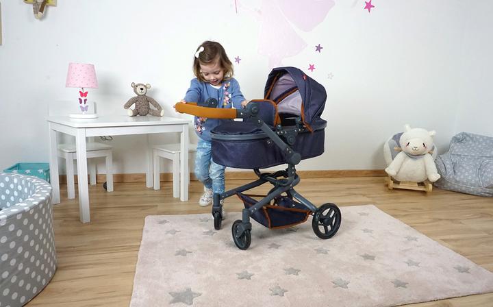 Produktbild Knorrtoys Puppenwagen Boonk - dark blue