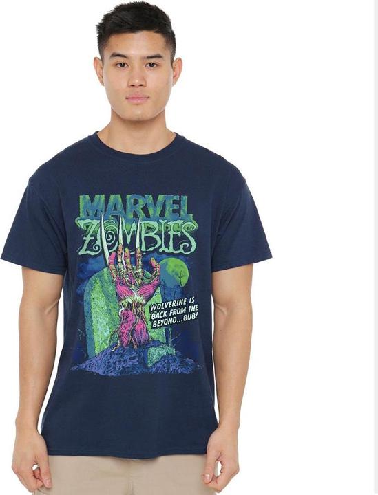 Actual product image Marvel Comics Mens Wolverine Grave T-Shirt (3XL)