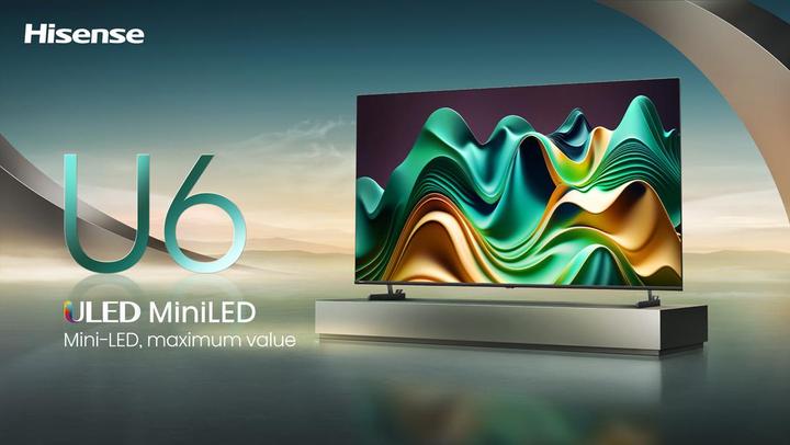 Produktbild Hisense TV 50U6NQ (50", Mini-LED, 4K, 2024)