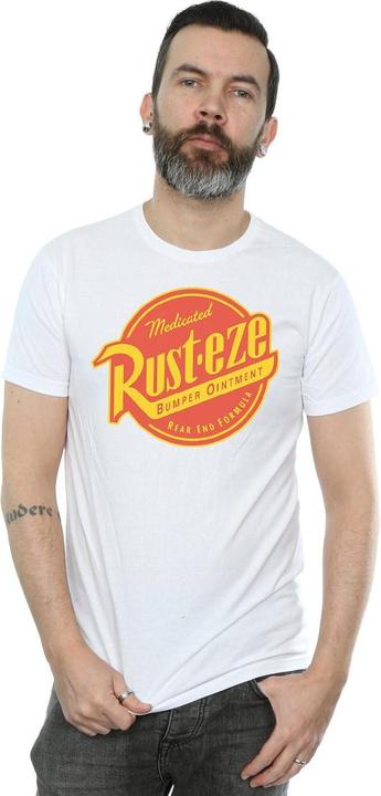Image du produit Cars T-shirt Rust-Eze Logo Cotton pour homme (S)