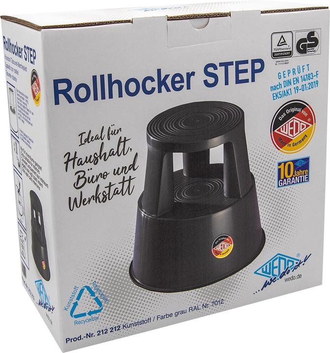 Actual product image Wedo Rolling stool